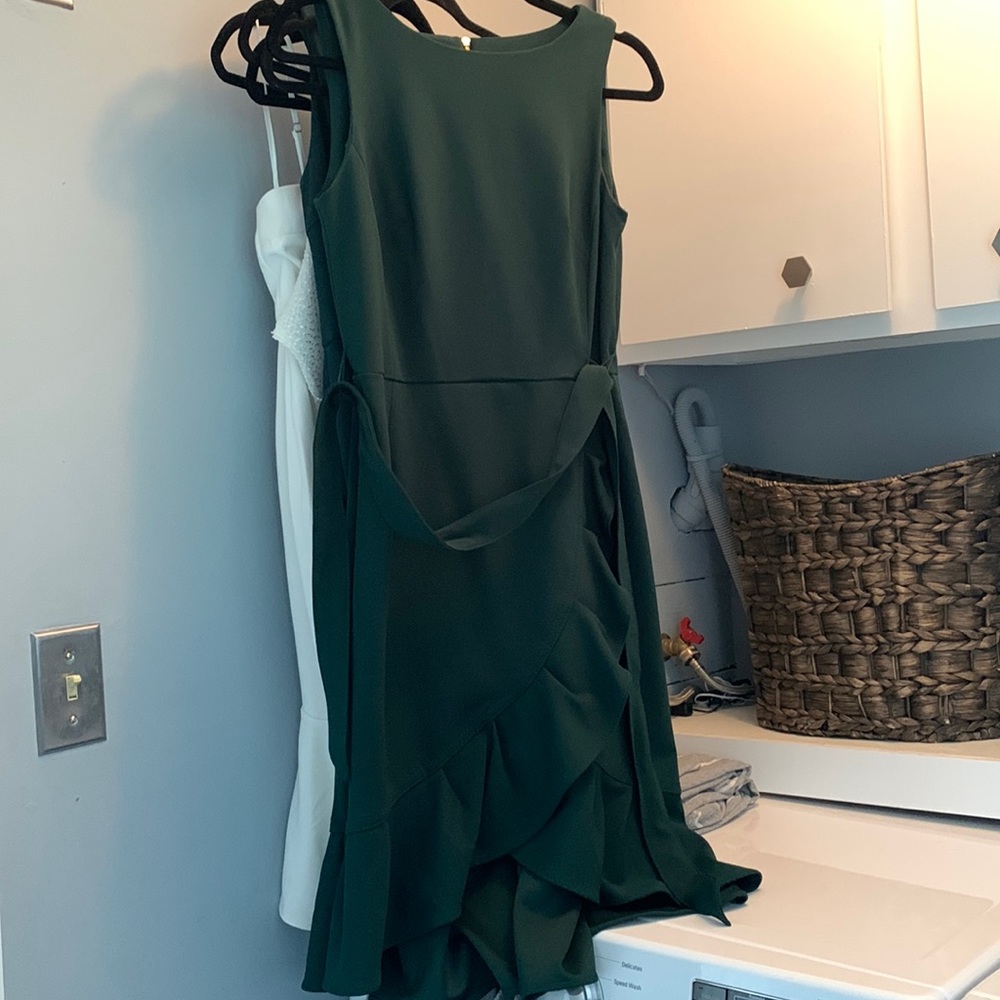 Calvin Klein green dress